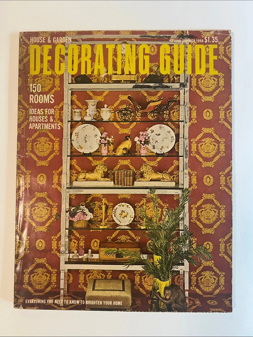 1968 Vintage House & Garden Decorating Guide Spring Summer 1968